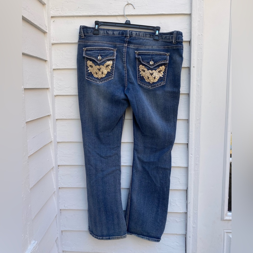 Faded Glory Women's Blue Jeans Boot Cut 16P